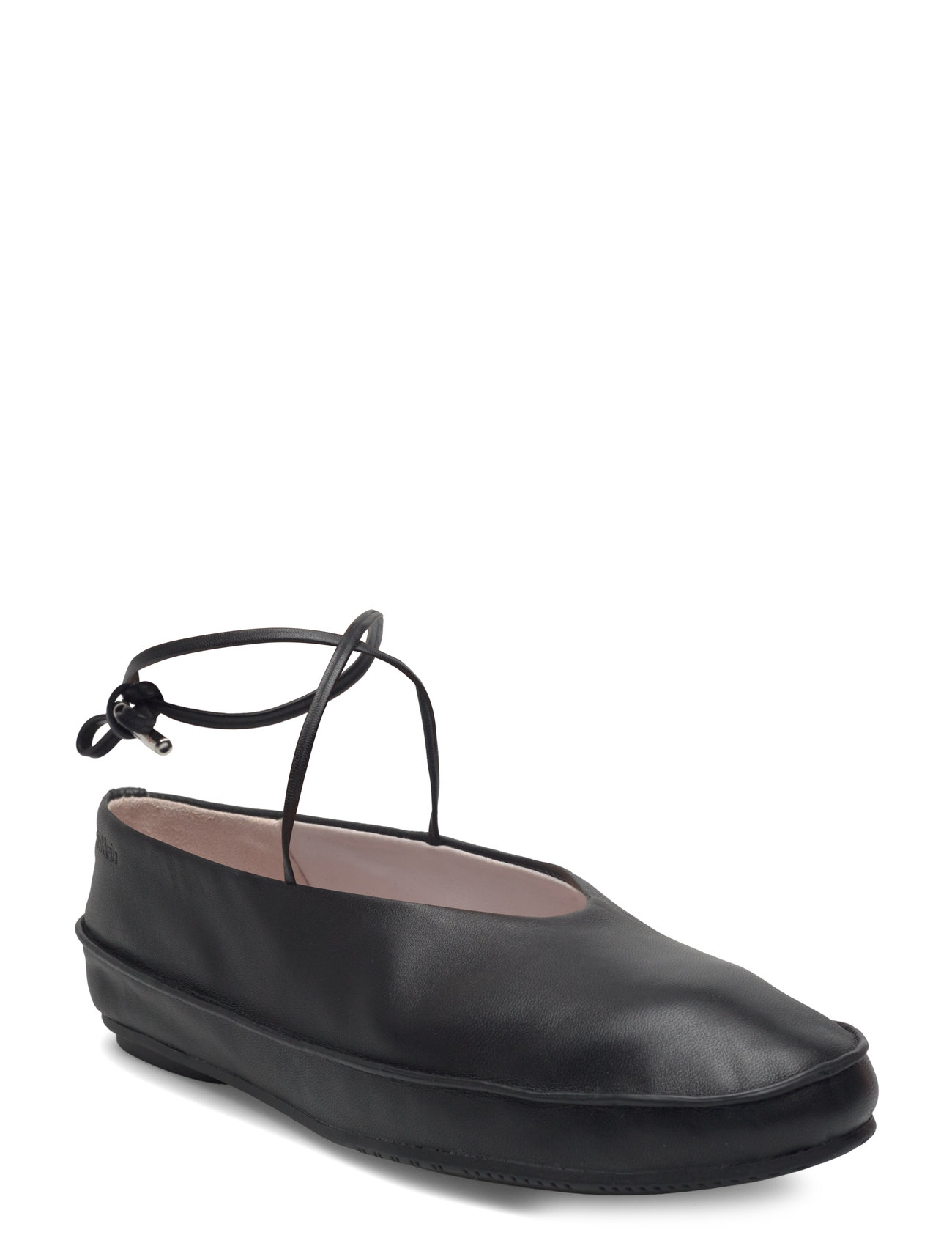Ballerina Mary Jane Strap Lth Ballerinasko Ballerinaer Black Calvin Klein