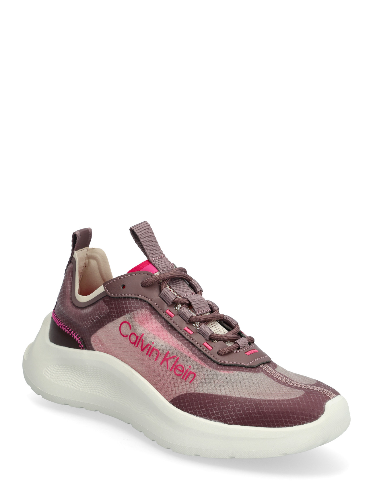 Calvin Klein Light Eva Run Lup Transp Ripst, 37, Pink, Sneakers > Sneakers Med Lav Top, Dame