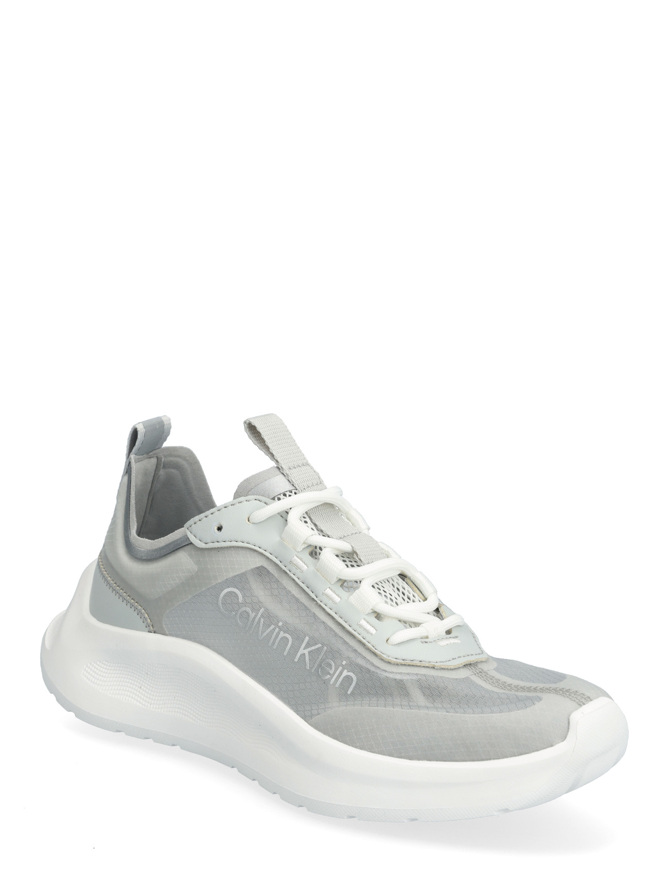 Calvin Klein Light Eva Run Lup Transp Ripst, 38, Grey, Sneakers > Sneakers Med Lav Top, Dame