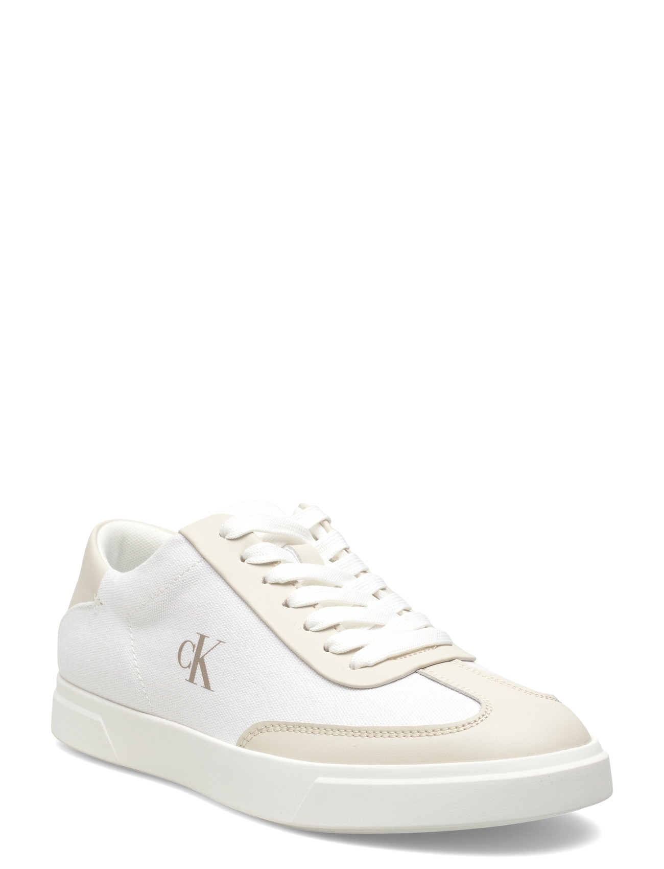 CALVIN KLEIN Low Pro Cups Wt Canv Mg Weiß - 36 - Damen