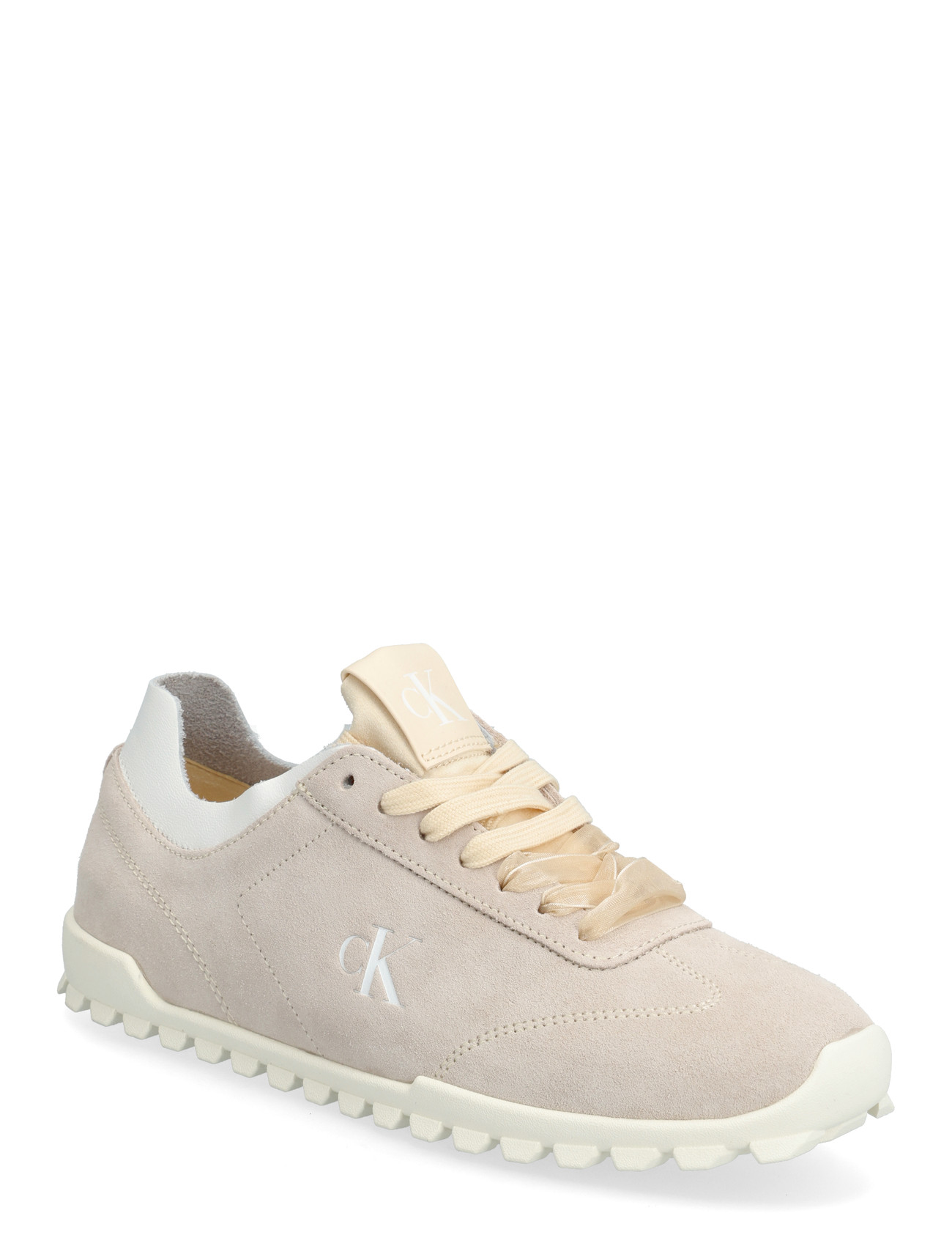 CALVIN KLEIN Low Profile Run Mg Sue Db Laces Cream - 36 - Damen