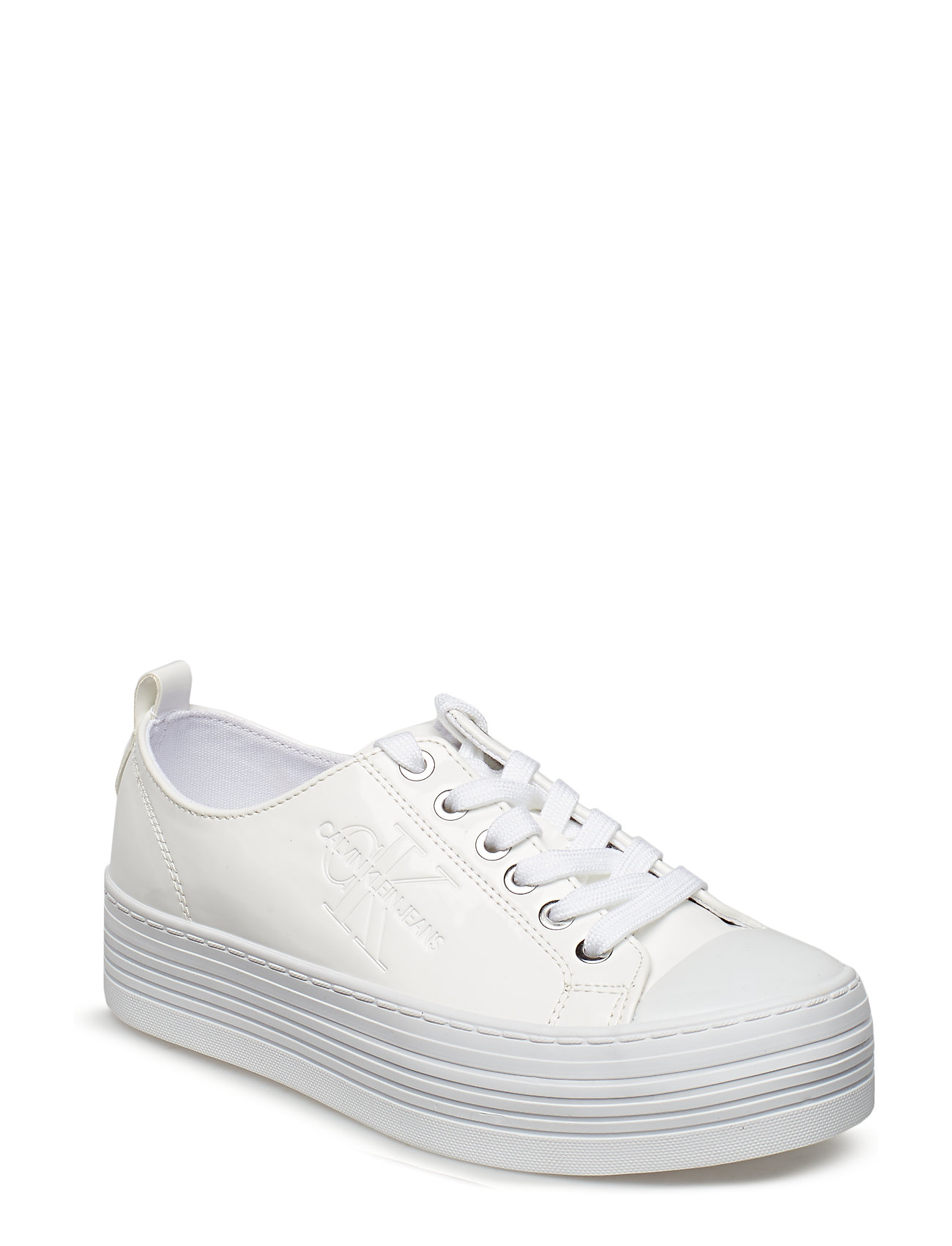 calvin klein zolah flatform trainers