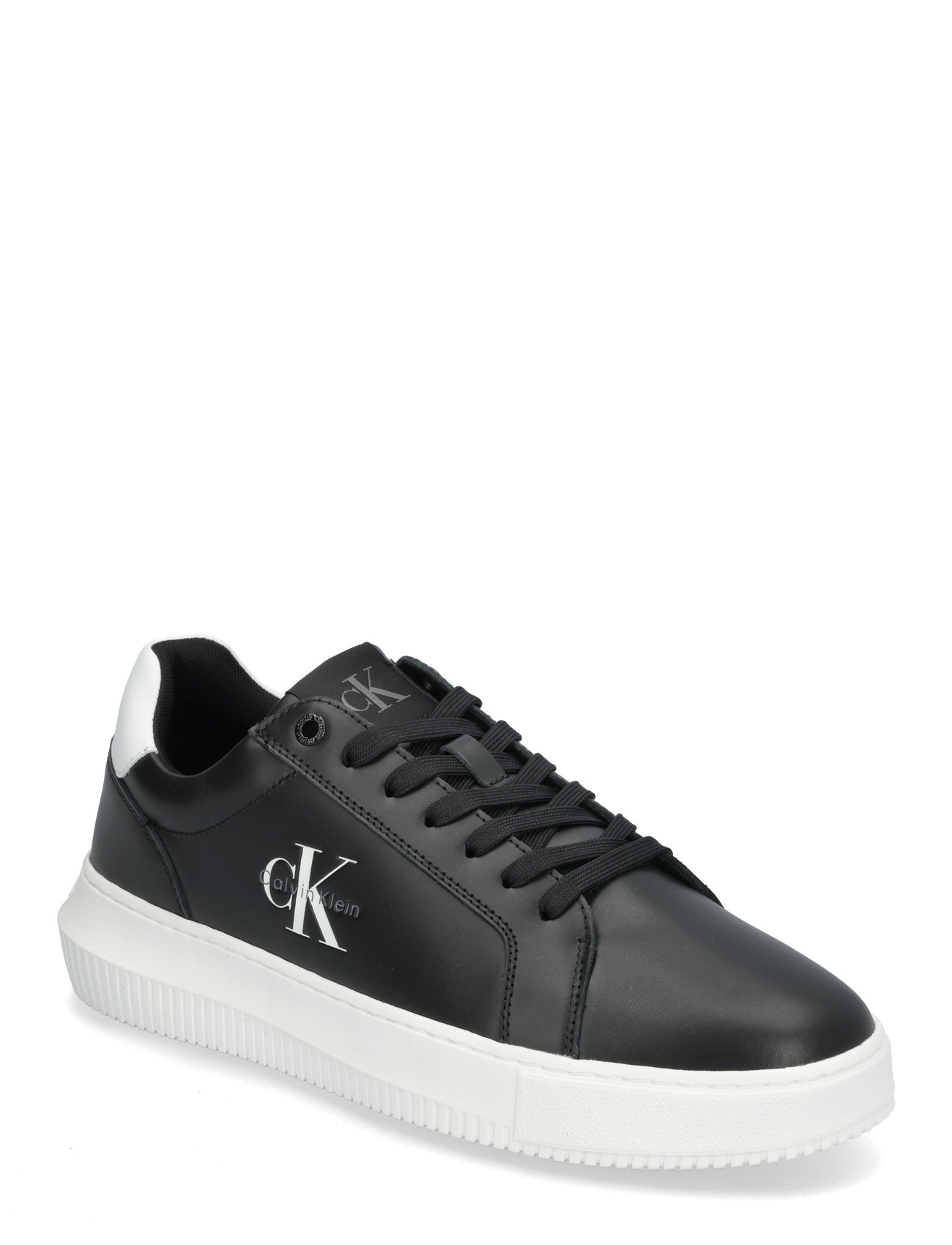 Chunky Cupsole Mono Lth Lave Sneakers Black Calvin Klein