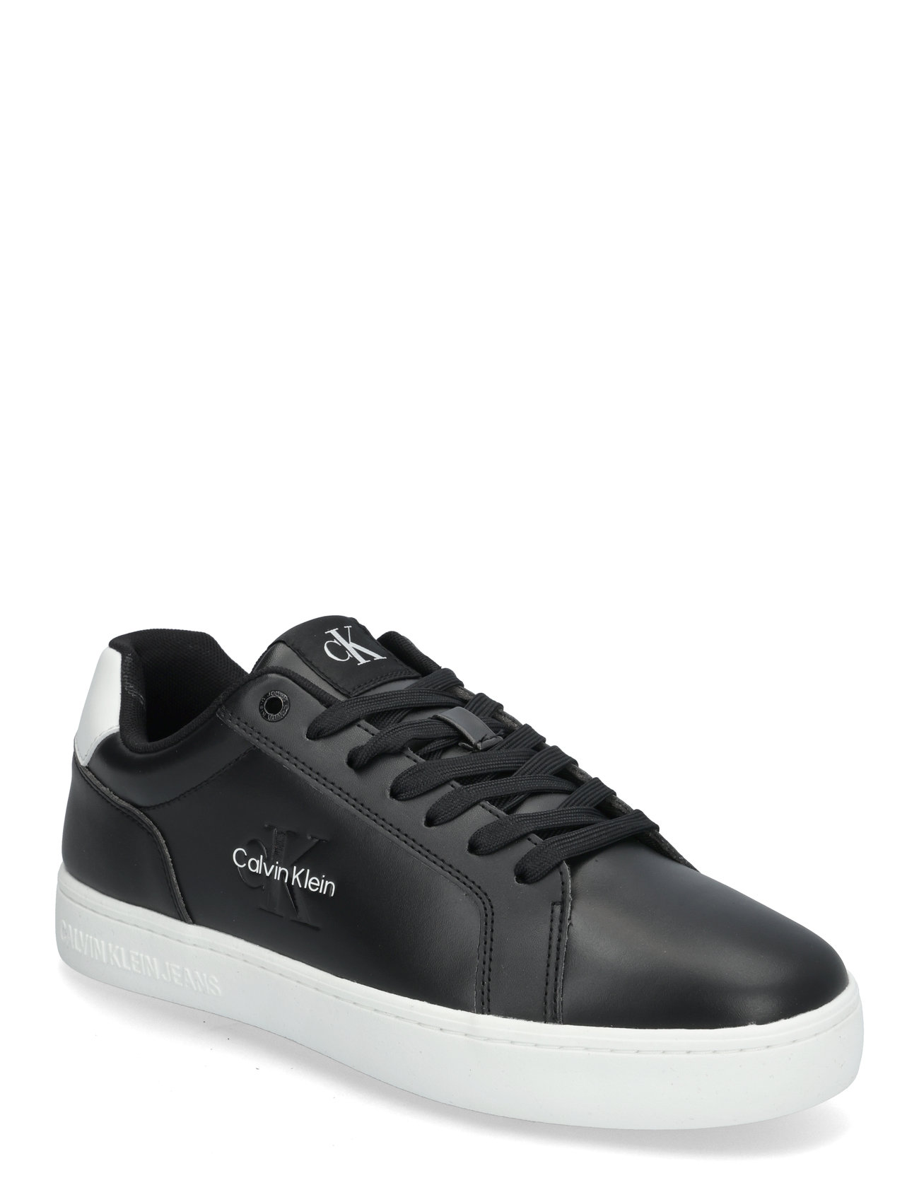 Classic Cupsole Mono Lth Lave Sneakers Black Calvin Klein