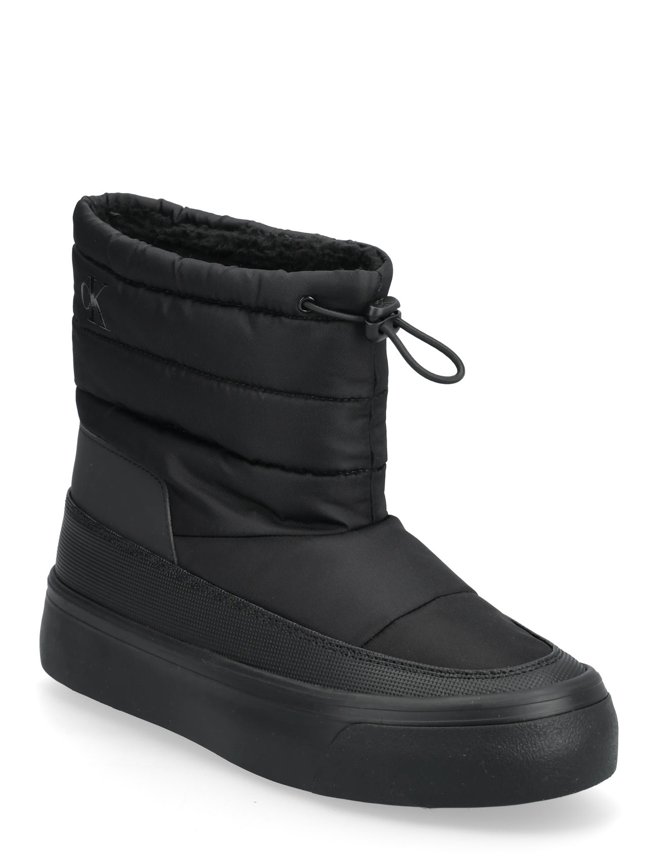Calvin Klein Vulc Flatf Snowboot Nylon Mix Mg, 40, Black, Sko > Vintersko, Dame