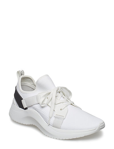 CALVIN KLEIN Unni Textured Knit Niedrige Sneaker Weiß CALVIN KLEIN
