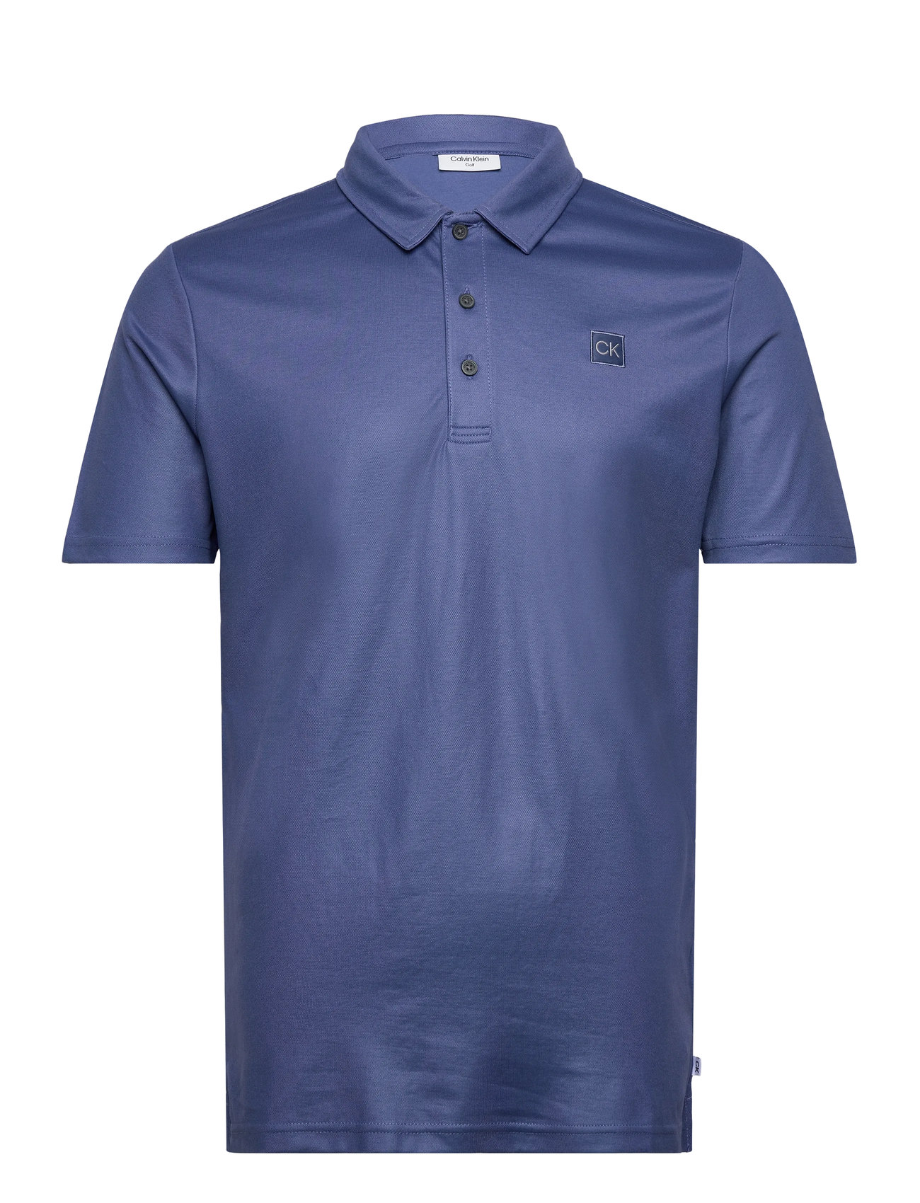 Calvin Klein Golf Jackson Badge Polo, XL, Blue, Sport Polos > Sport Short-sleeved Polos, Herre