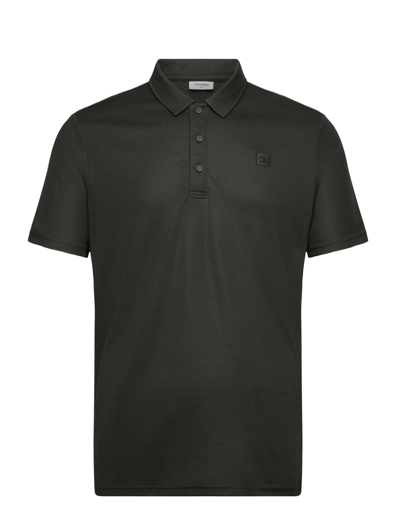 CALVIN KLEIN GOLF Jackson Badge Polo Grün - XXL - Herren