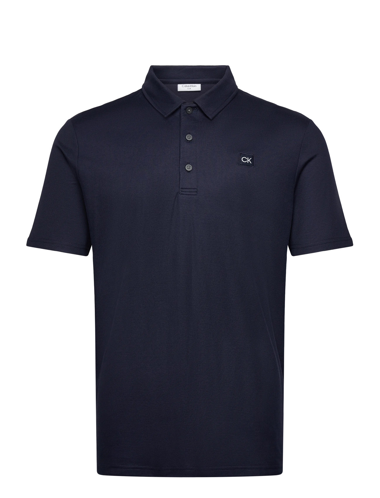 Calvin Klein Golf Jackson Badge Polo, XXL, Navy, Sport Polos > Sport Short-sleeved Polos, Herre