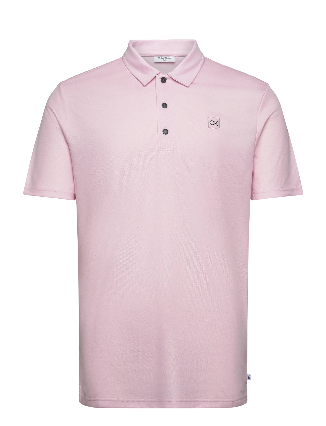 Calvin Klein Golf Jackson Badge Polo, XXL, Pink, Sport Polos > Sport Short-sleeved Polos, Herre