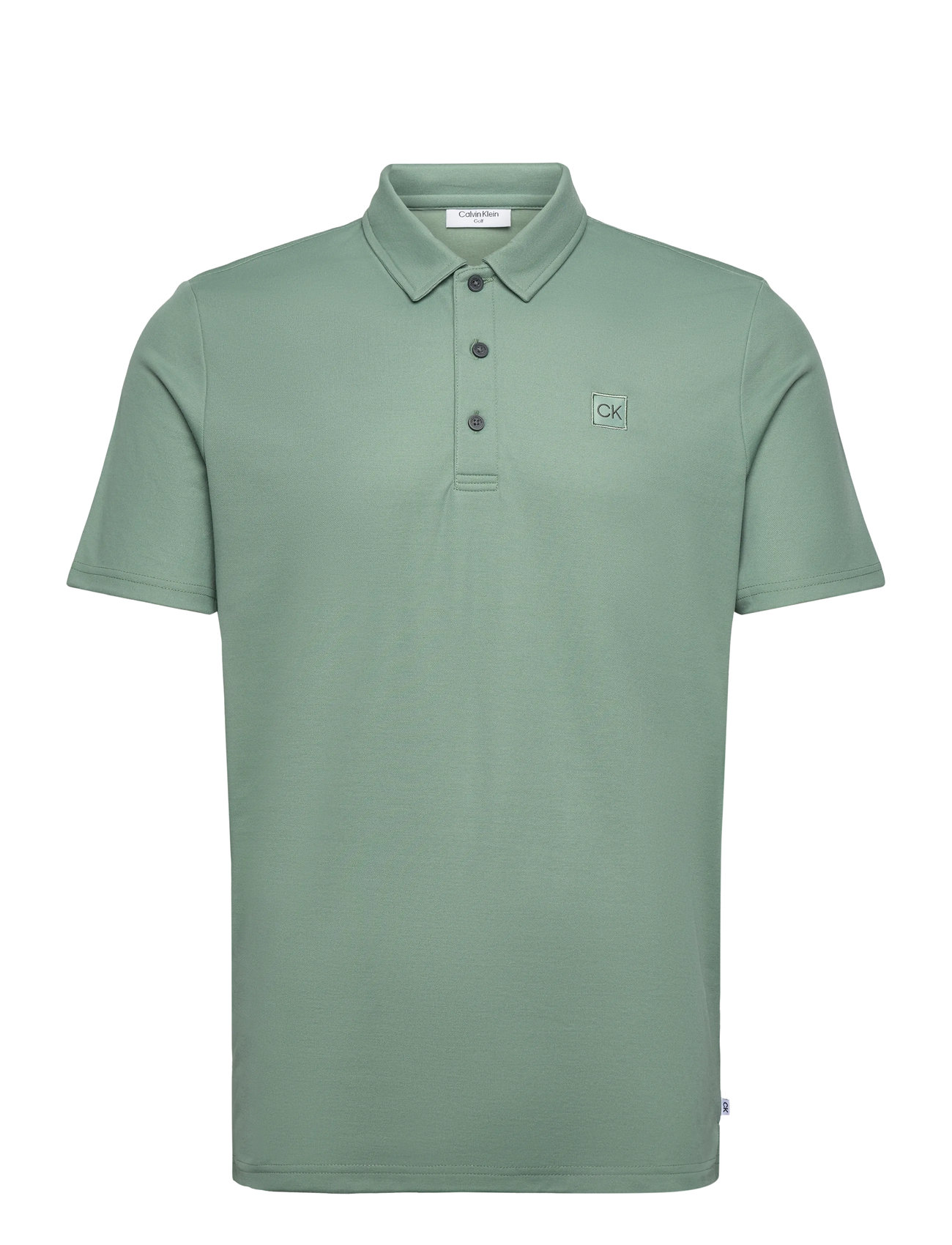 CALVIN KLEIN GOLF Jackson Badge Polo Grün - M - Herren