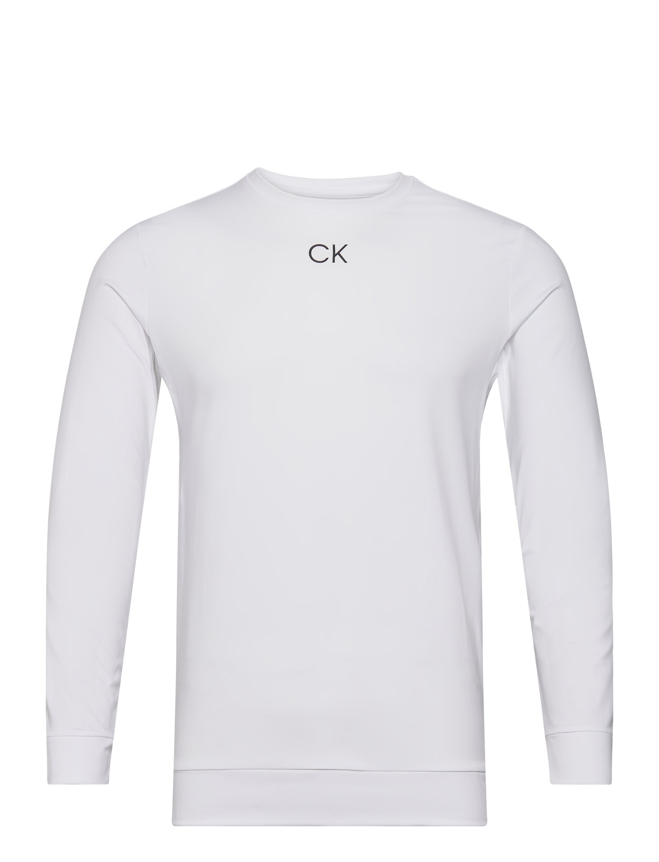 Baselayer With Ck Chest Print Sport Base Layer Tops White Calvin Klein Golf