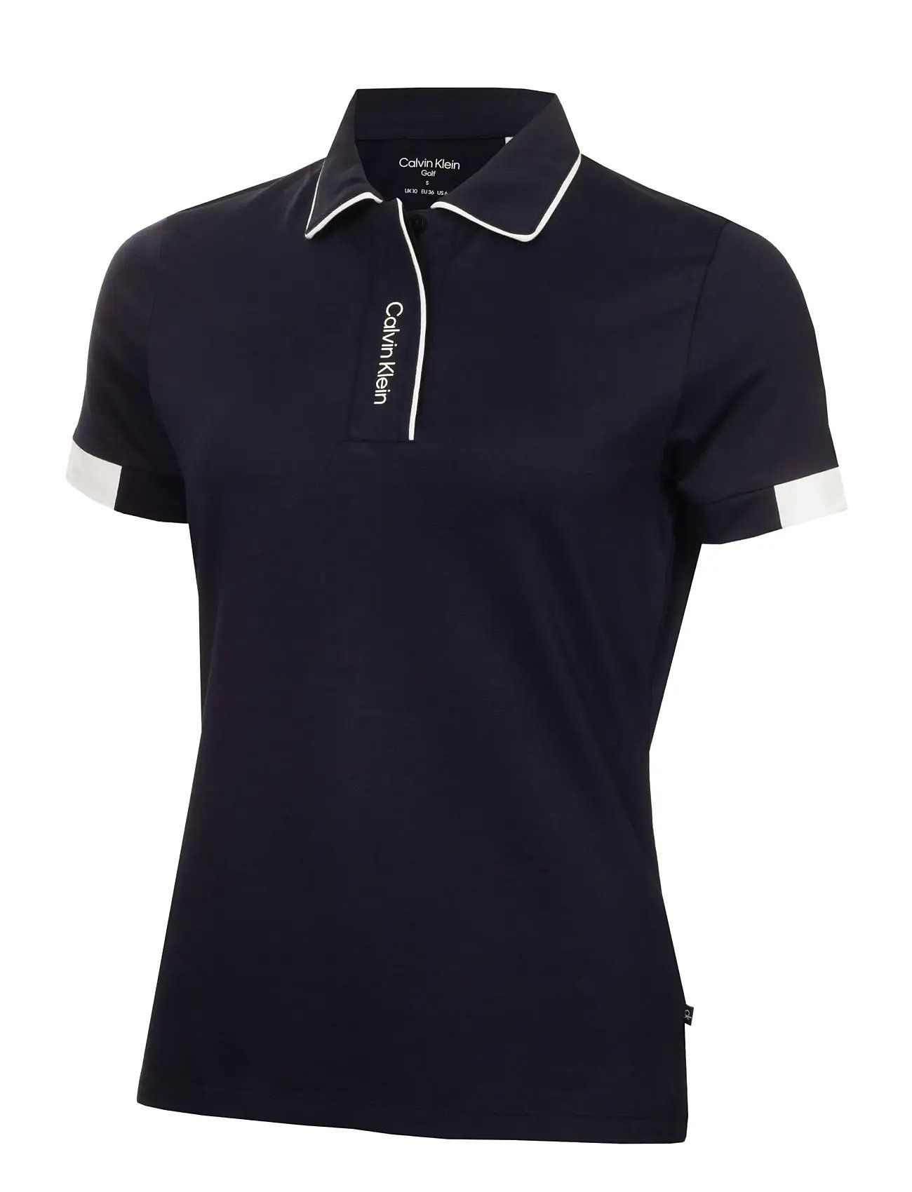 CALVIN KLEIN GOLF Destin S/S Polo Navy - 10 - Damen