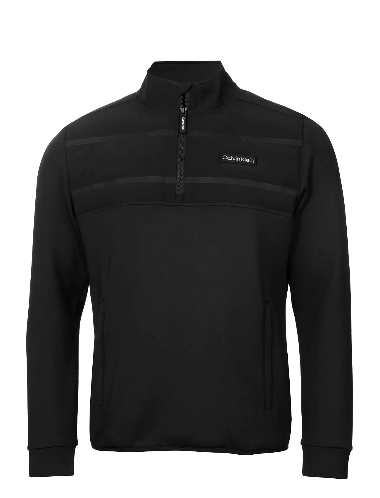 CALVIN KLEIN GOLF Houston Hybrid Half Zip Schwarz - L - Herren