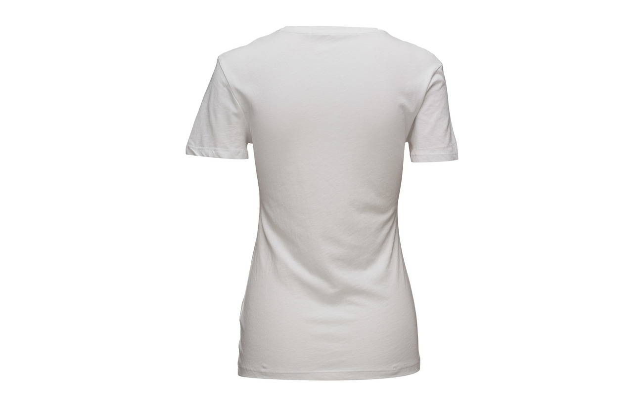 Institutional Grown Calvin Coton Klein Fit Regular 100 Bright Tee Logo Organically Jeans Box Tomato White rOEOq