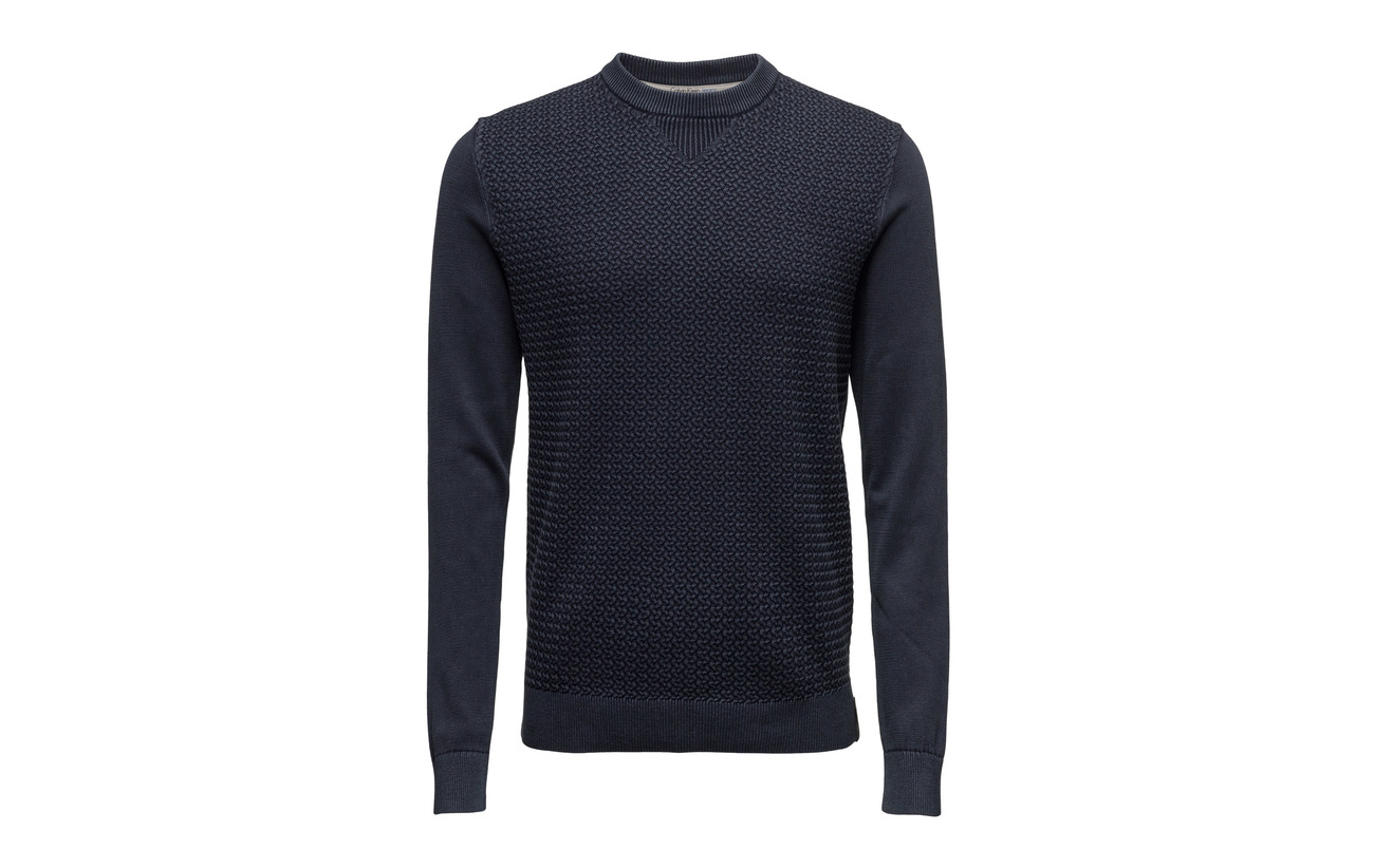 Jeans Sweater Sello Klein Cn Ls Sky Calvin Night vzZ5qAnza