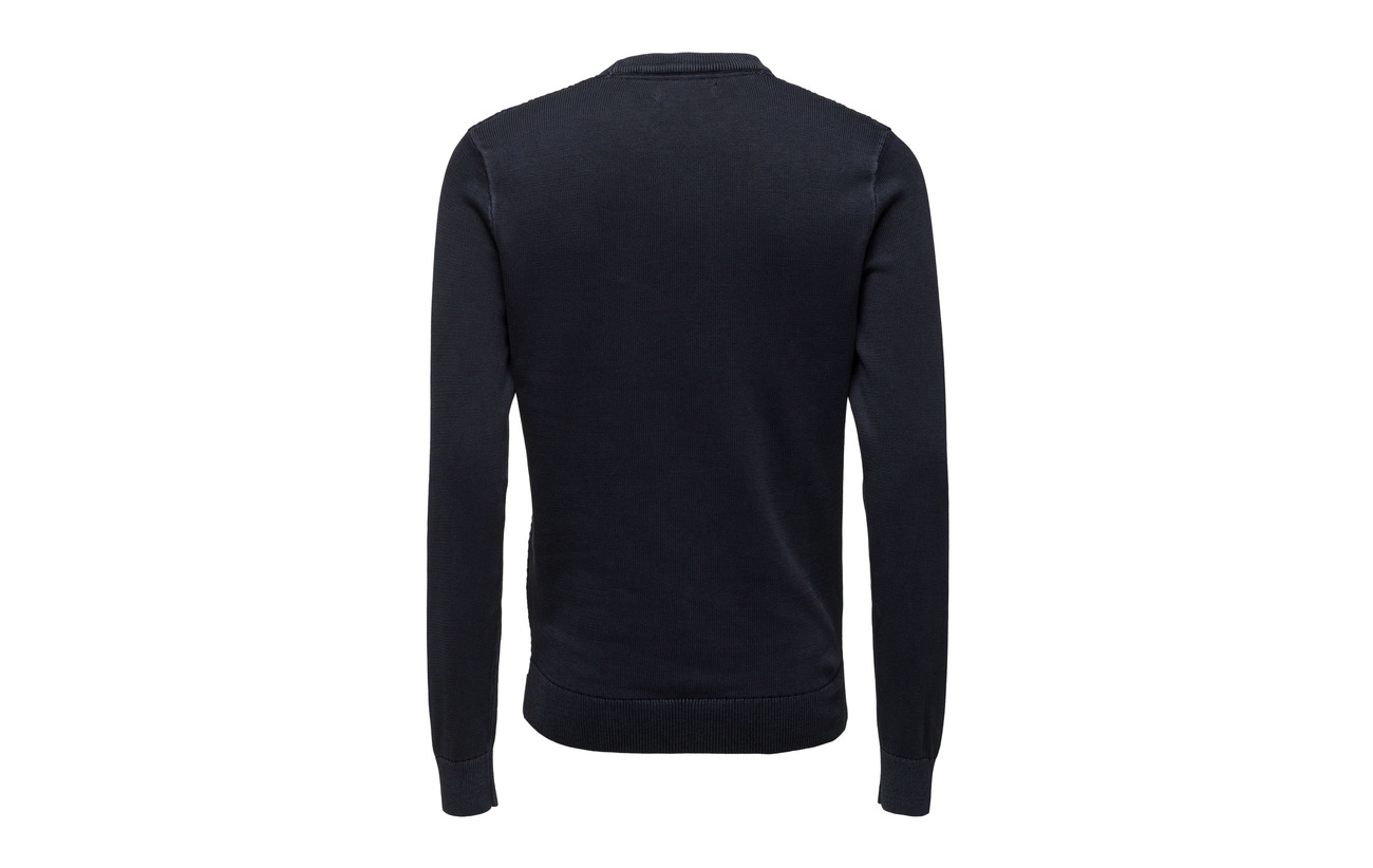 Jeans Sweater Sello Klein Cn Ls Sky Calvin Night vzZ5qAnza