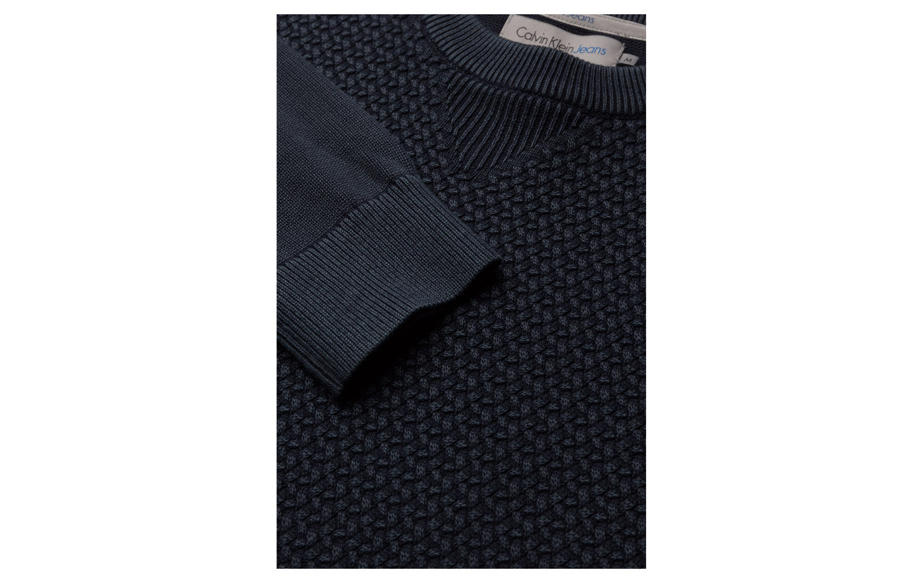 Jeans Sweater Sello Klein Cn Ls Sky Calvin Night vzZ5qAnza