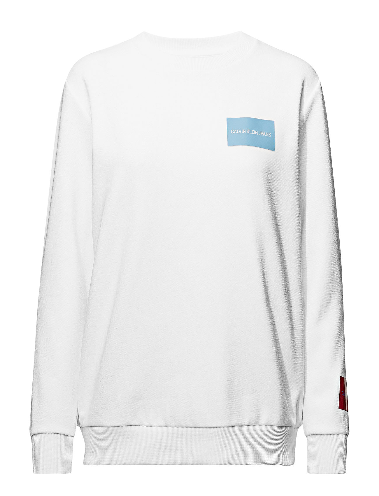 calvin klein multi logo sweatshirt