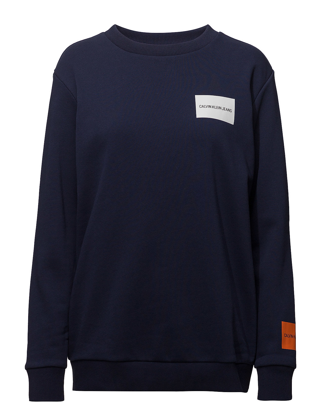calvin klein multi logo sweatshirt