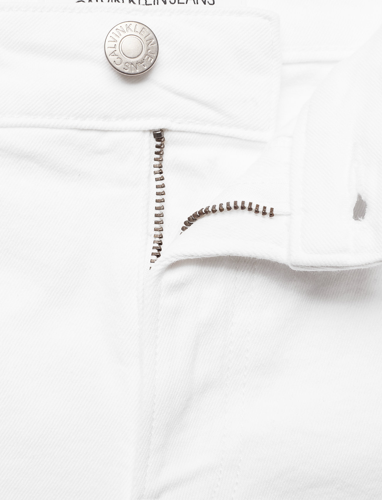 Raw Shortpop White BlueCalvin Weekend Klein Mid Rise Jeans Embroidery zVUGpSqM