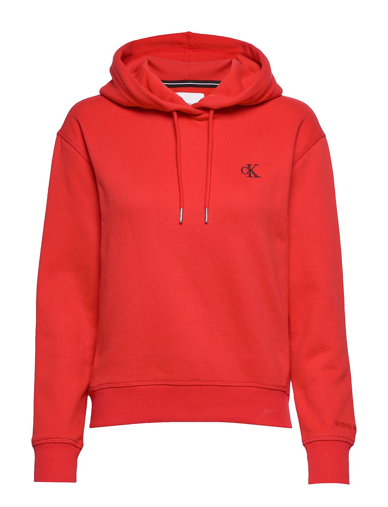 calvin klein red hoodie