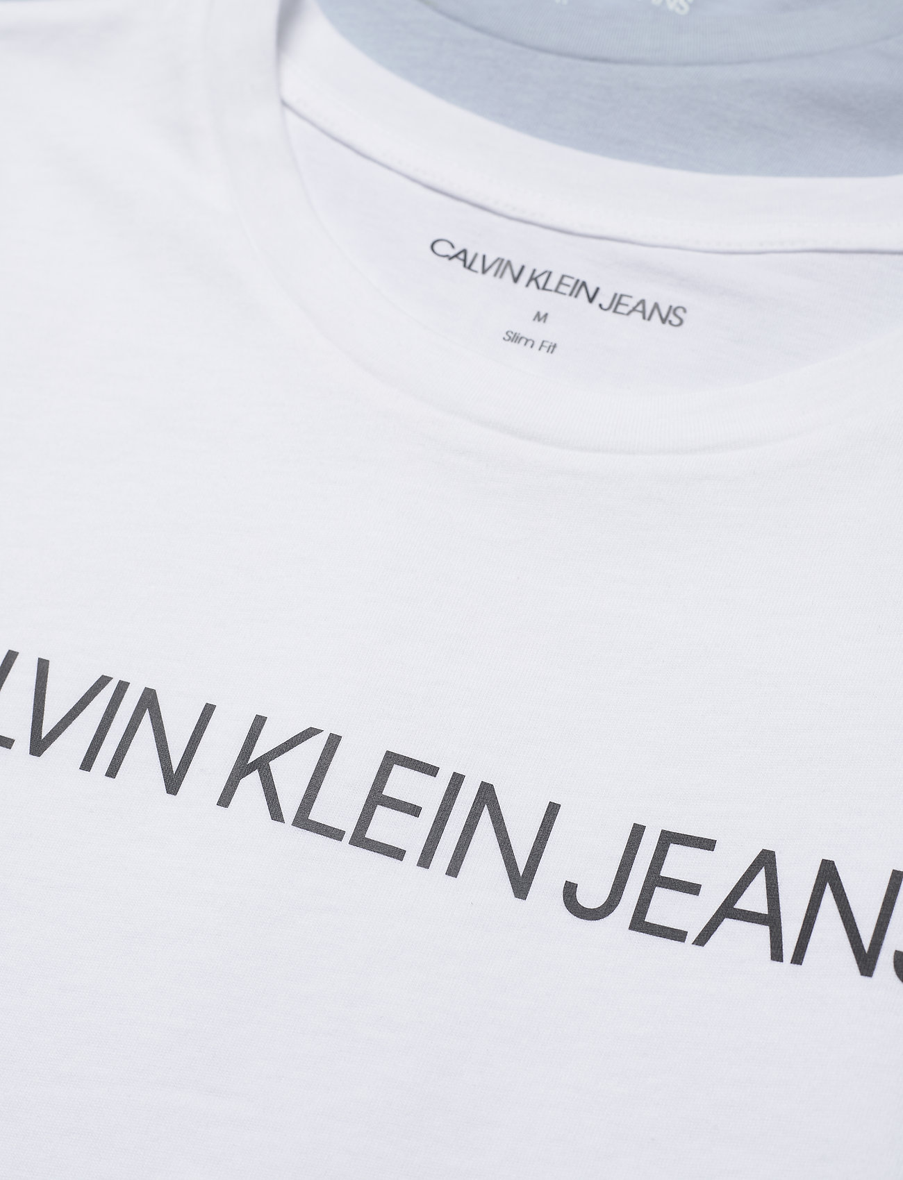 Calvin Klein Jeans - INSTITUTIONAL LOGO 2-PACK TEE - t-särgid - bayshore blue/bright white - 1