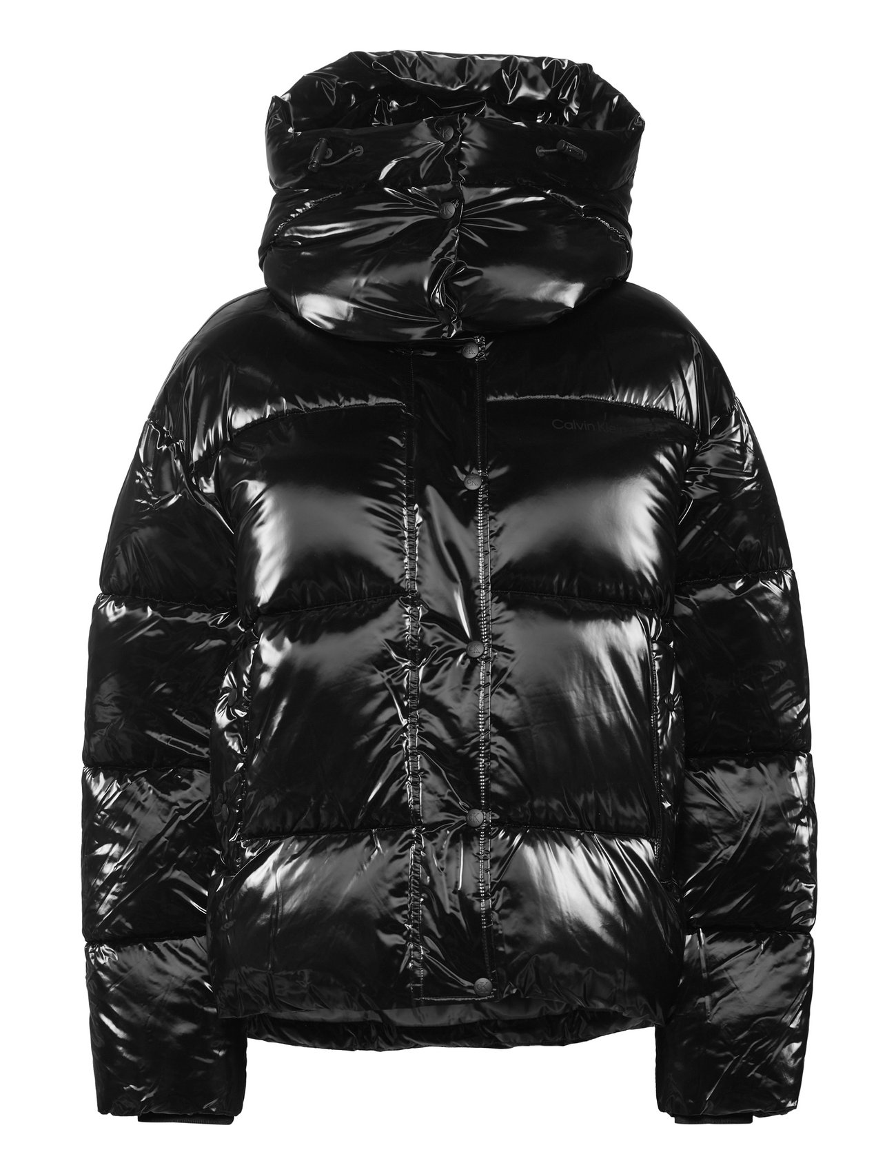 HIGH FILLED WIDE PUFFER JACKET