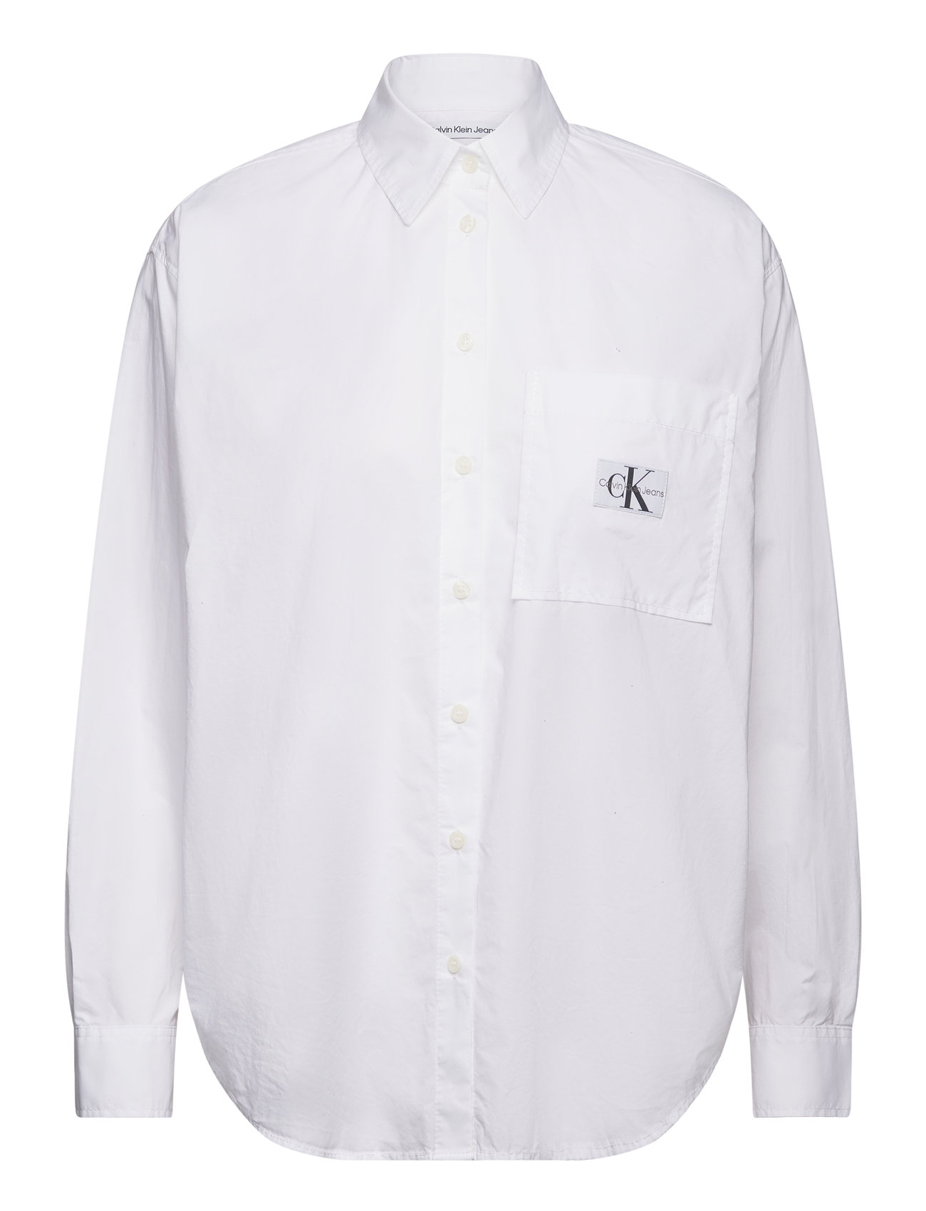 Calvin Klein Jeans - Relaxed Shirt Long-sleeved Label Woven