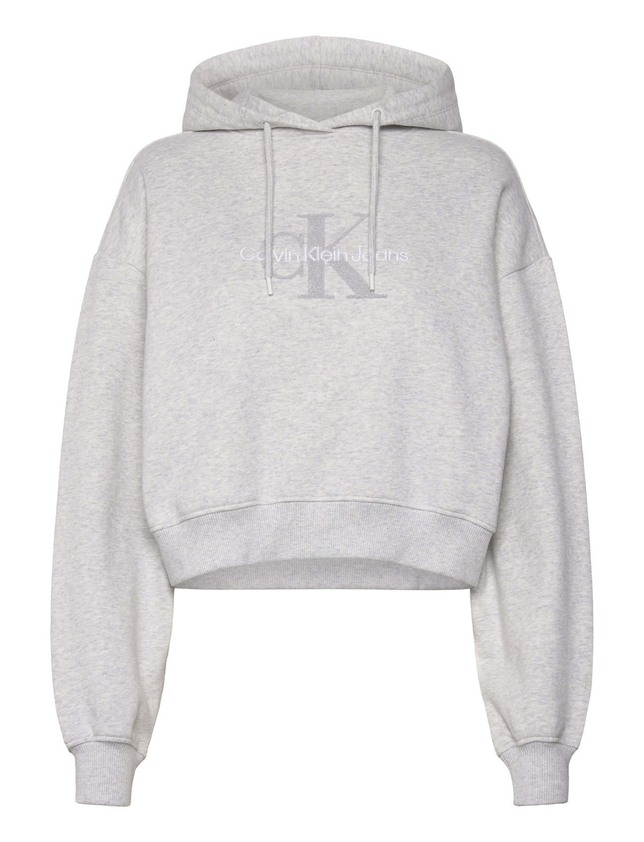 Chenille Monologo Hoodie Grey Calvin Klein Jeans 174083