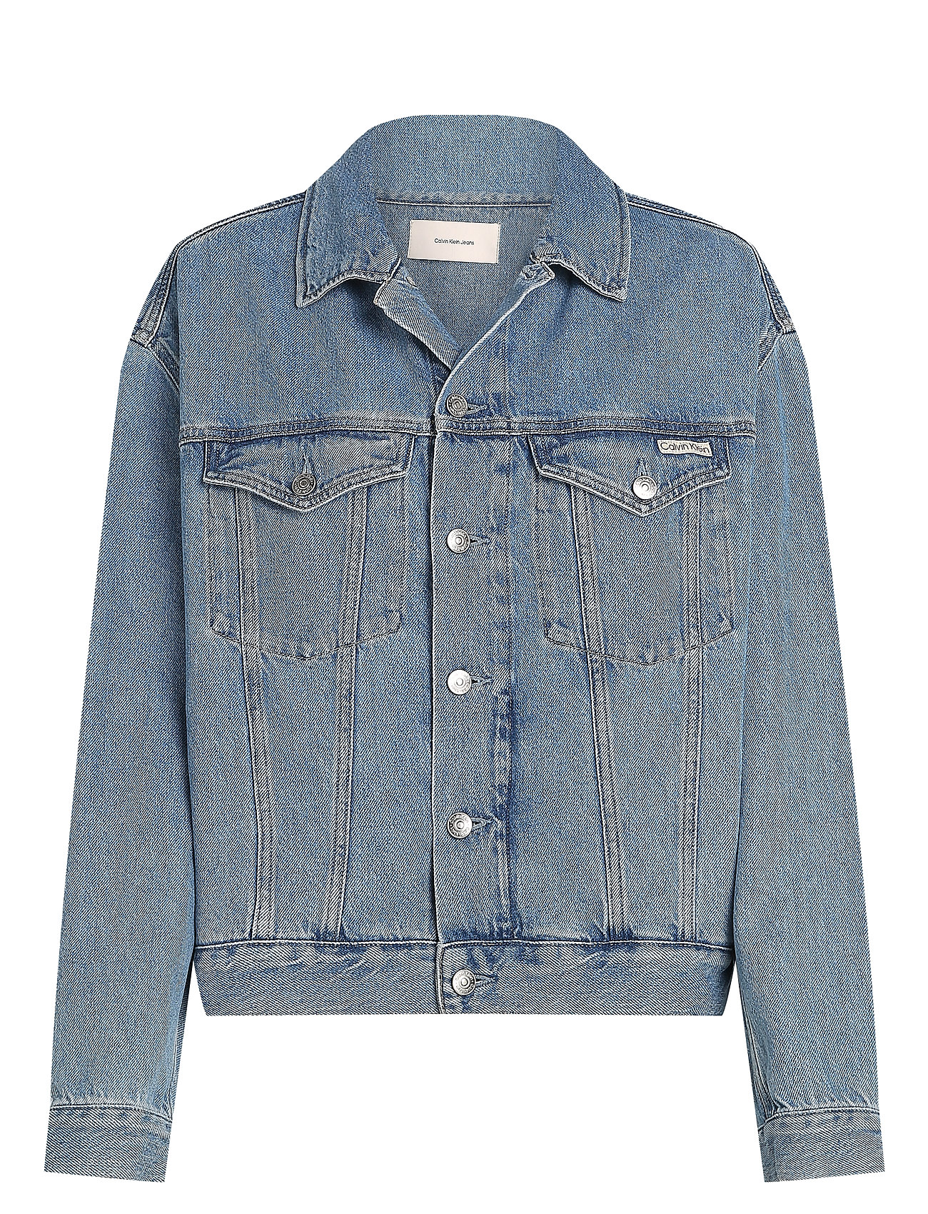 Calvin Klein Jeans Boxy Denim Jacket Blå