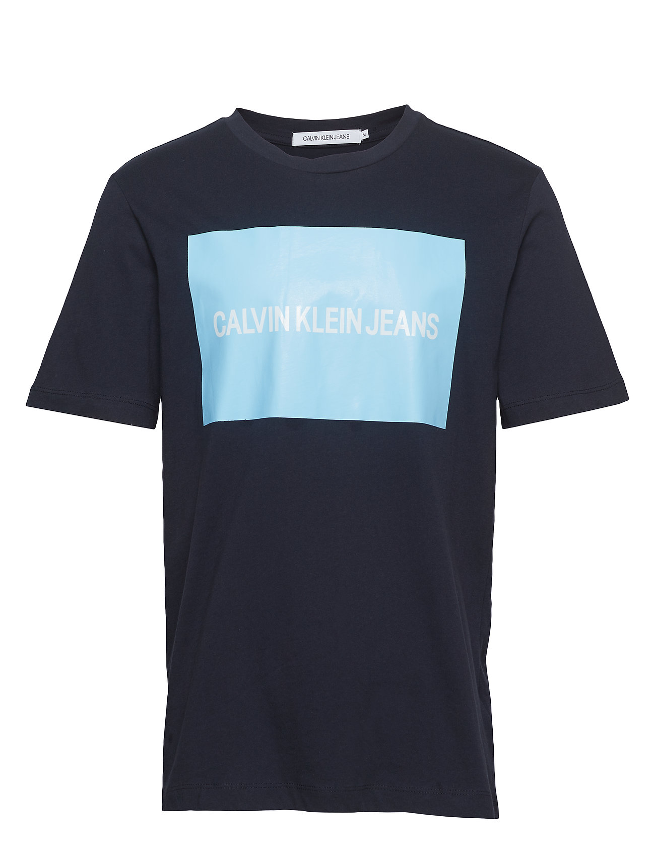 calvin klein box logo tee