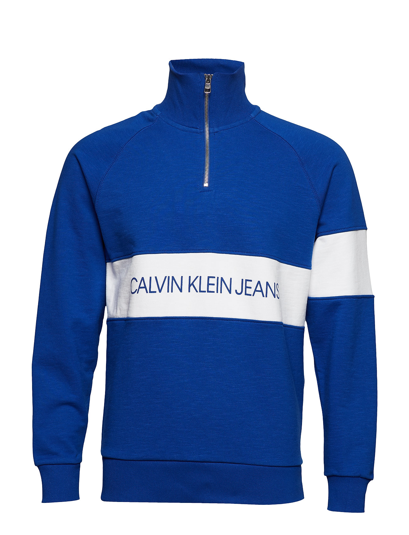 calvin klein jeans half zip