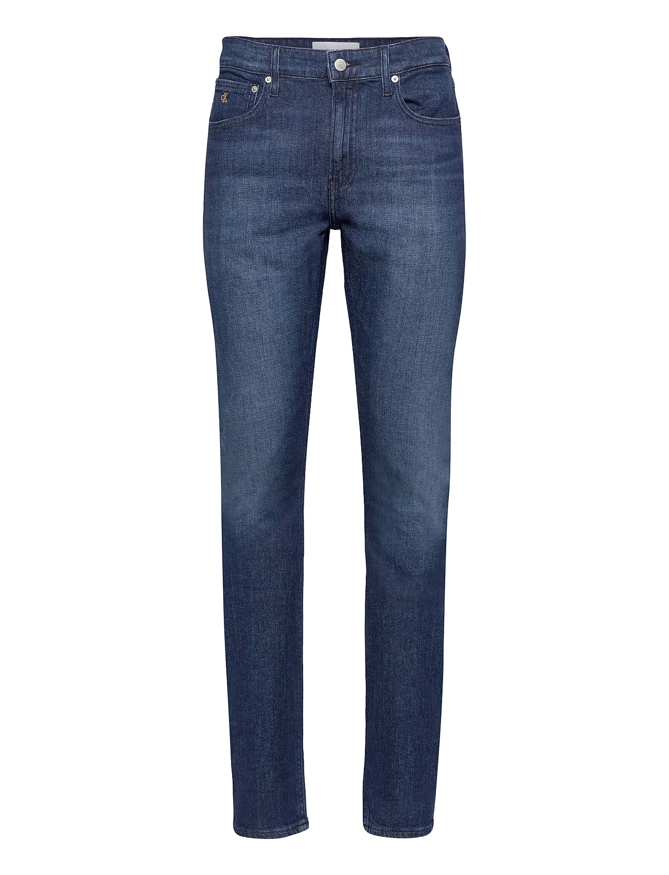 Ckj 058 Slim Taper Tiukat Farkut Sininen Calvin Klein Jeans