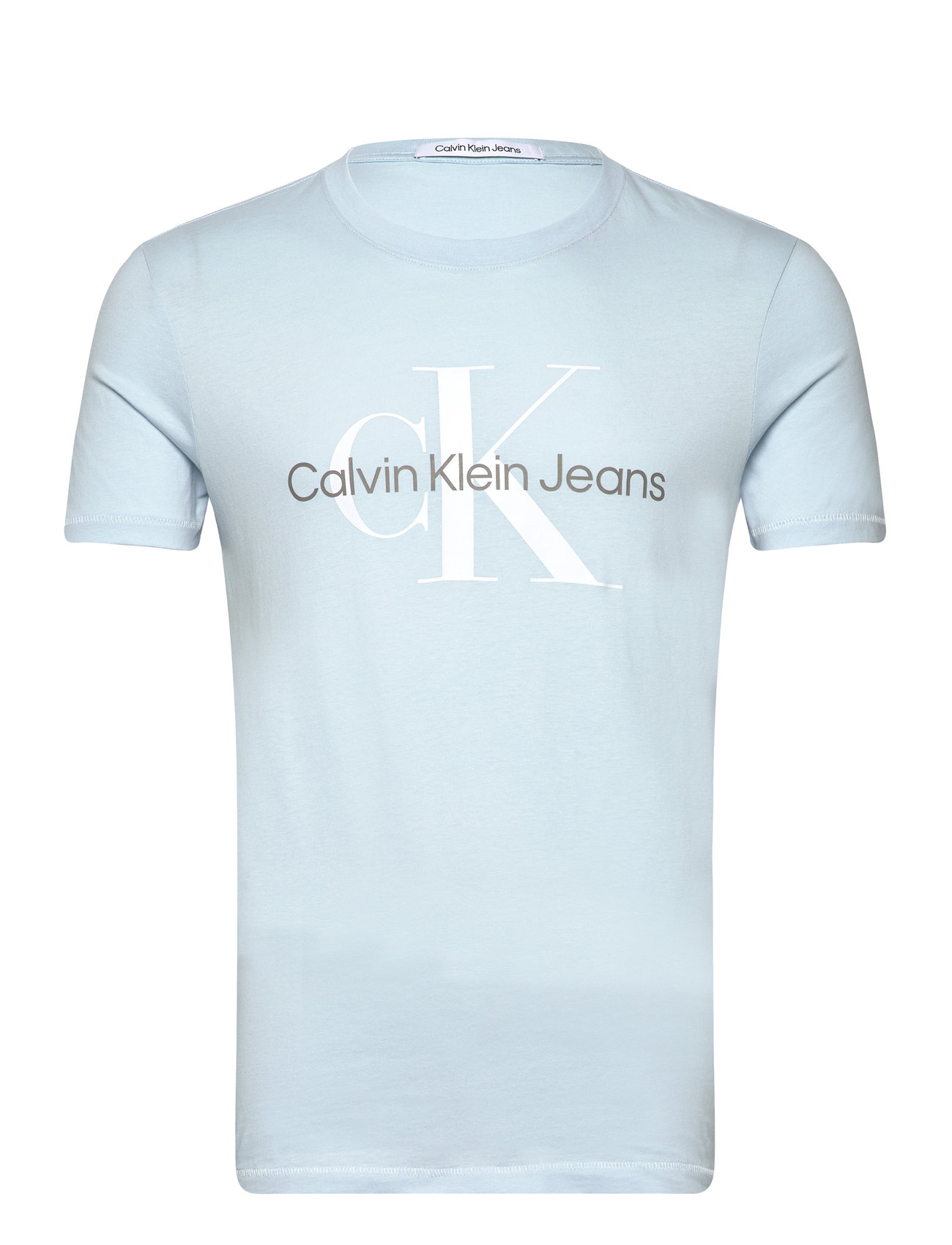Seasonal Monologo Tee Tops T-Kortærmet Skjorte Blue Calvin Klein Jeans