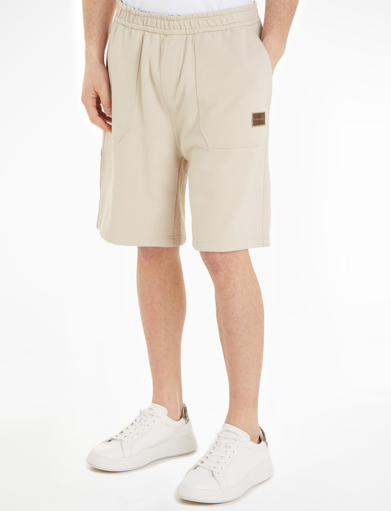 Calvin klein khaki outlet shorts