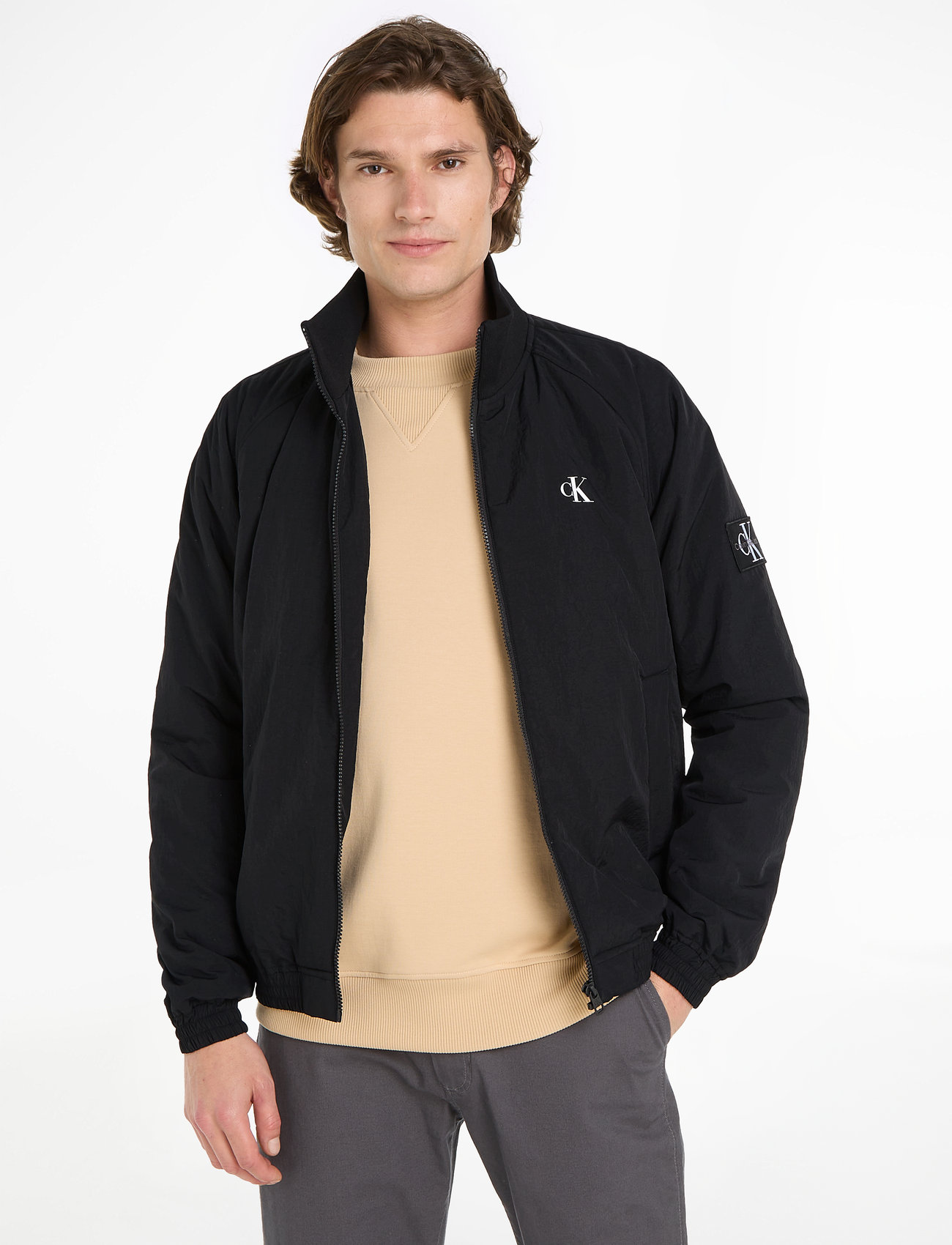 Calvin Klein Jeans Klein delivery Fast from Jeans Padded Light Buy 127.42 at - Boozt.com. online Calvin Jackets €. easy returns Harrington and