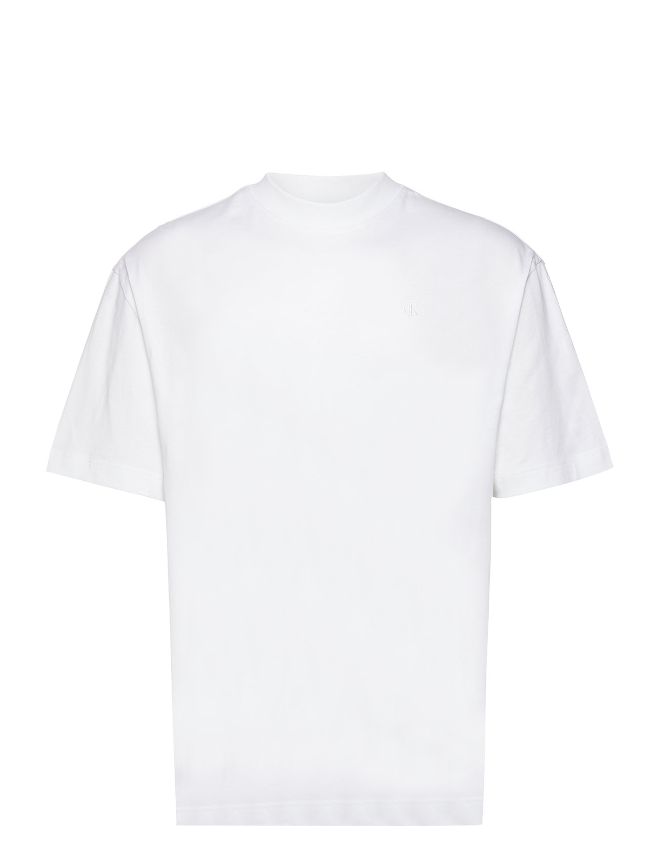 Monologo Graphic Over D Tee White Calvin Klein Jeans