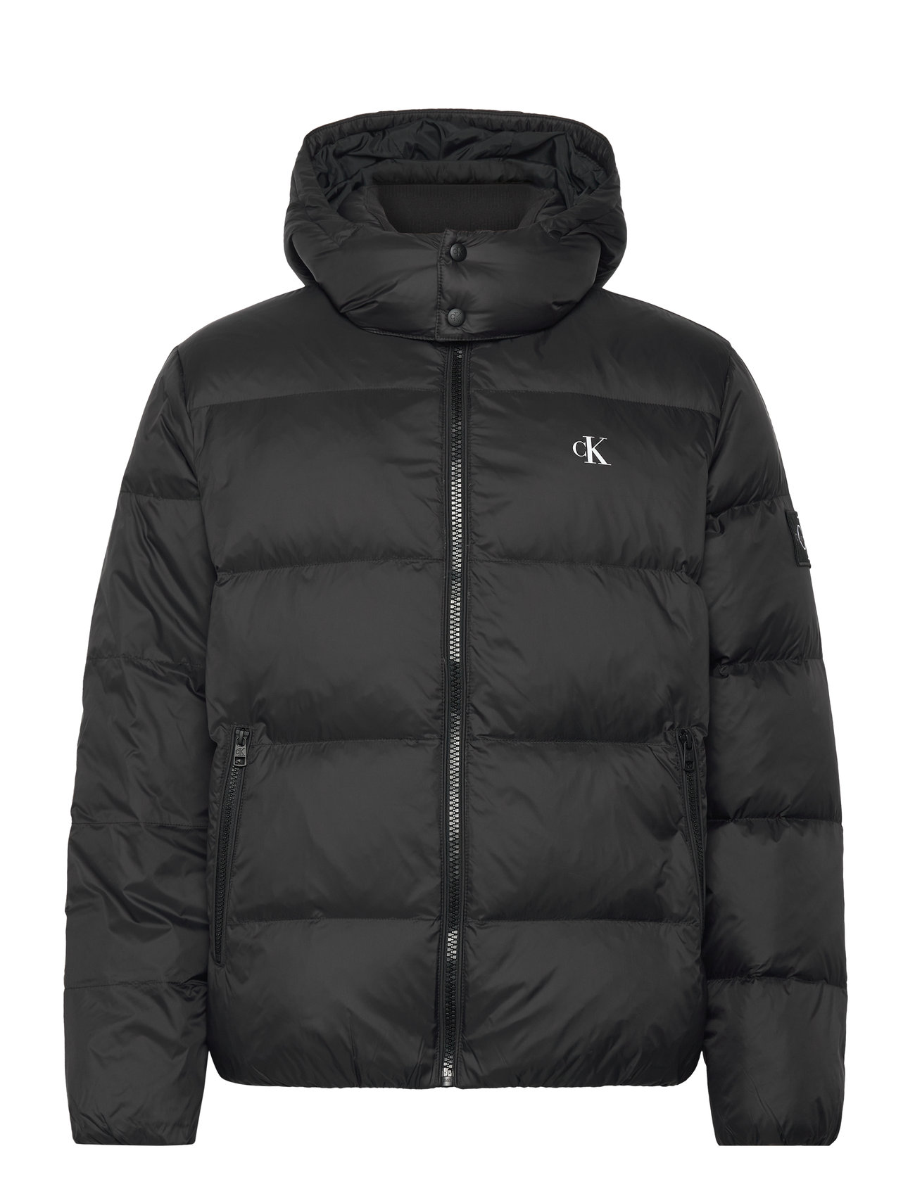 Essentials Down Jacket Foret Jakke Black Calvin Klein Jeans