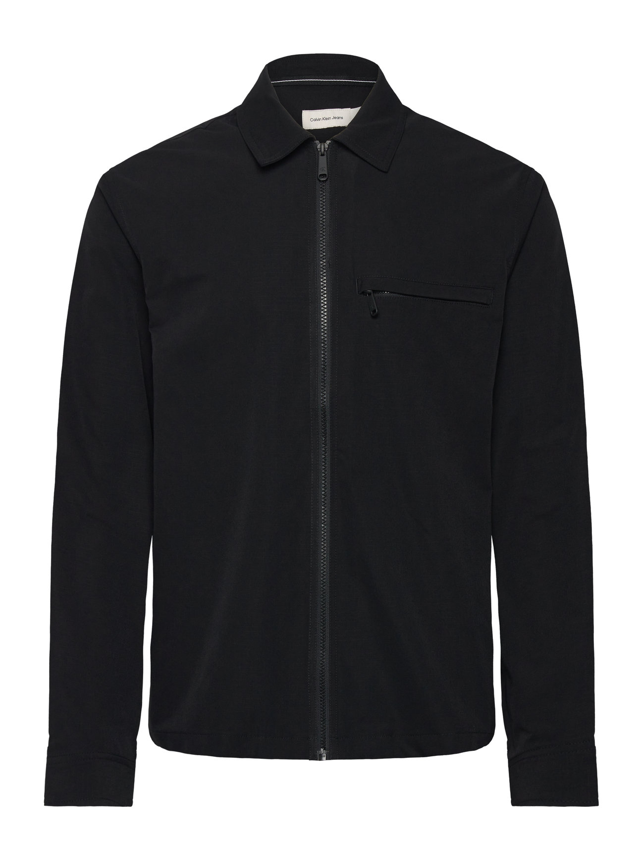 Calvin Klein Jeans Zip Overshirt Svart