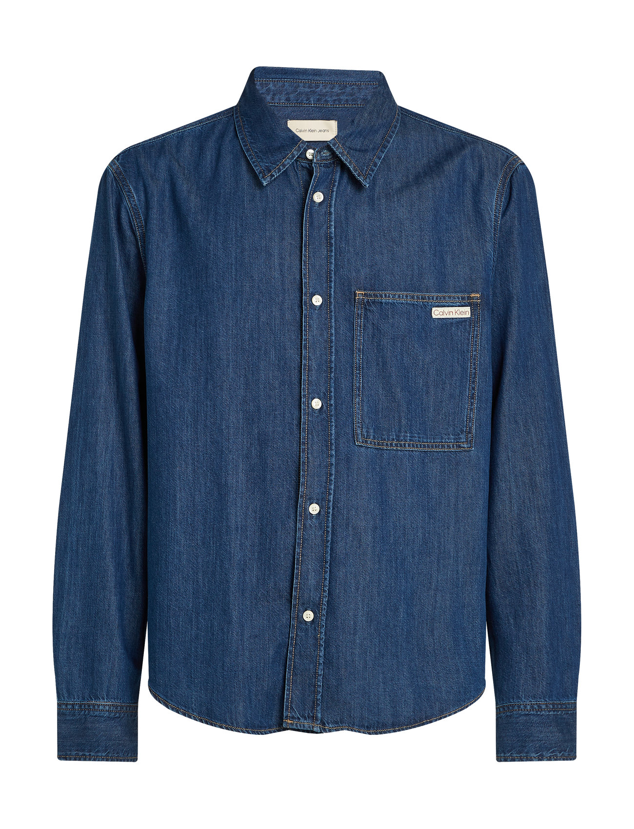 Regular Denim Shirt Blue Calvin Klein Jeans