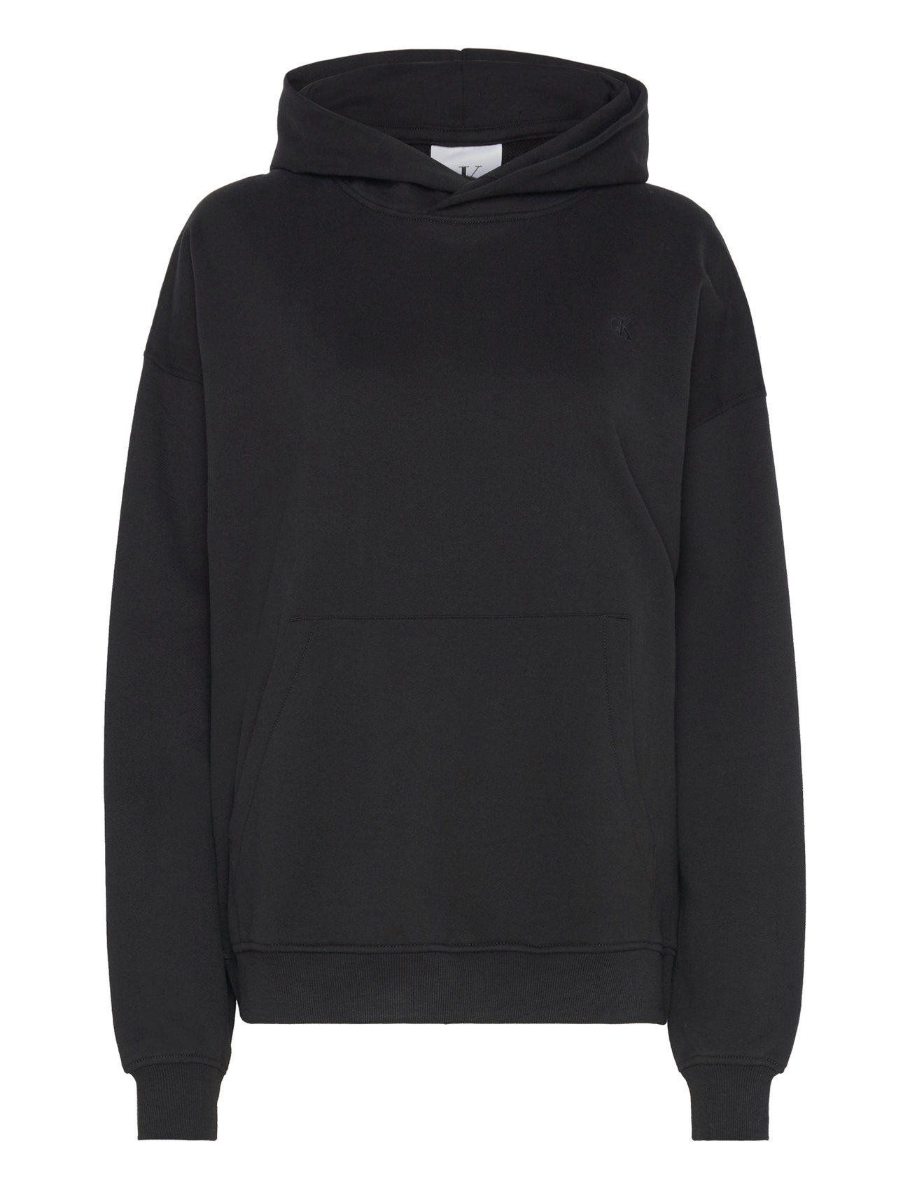 Box Graphic Relaxed Hoodie Tops Sweatshirts & Hoodies Hoodies Black Calvin Klein Jeans