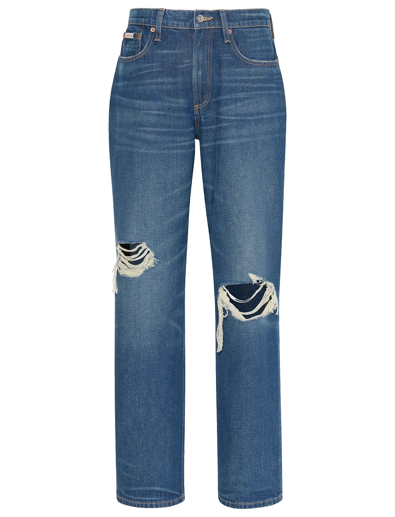 CALVIN KLEIN JEANS 90S Loose Vintage River Destroye Blau - 25 - Damen