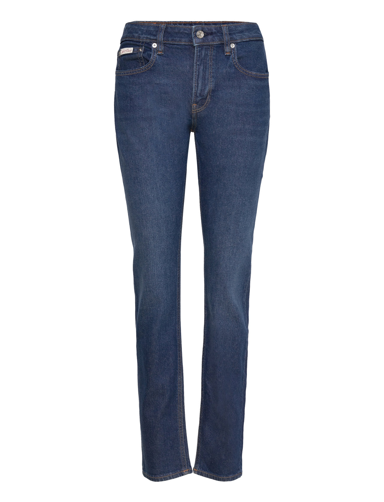 CALVIN KLEIN JEANS Mid Rise Slim Blau Orbit Blau - 26 - Damen