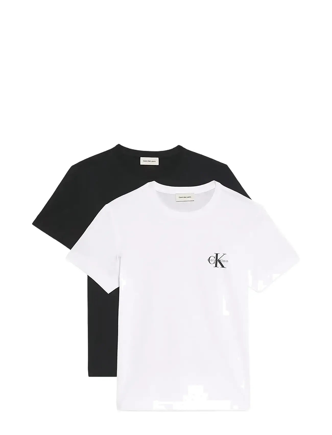 CALVIN KLEIN JEANS Monologo Cn 2 Pack Tee Patterned - XXS - Damen