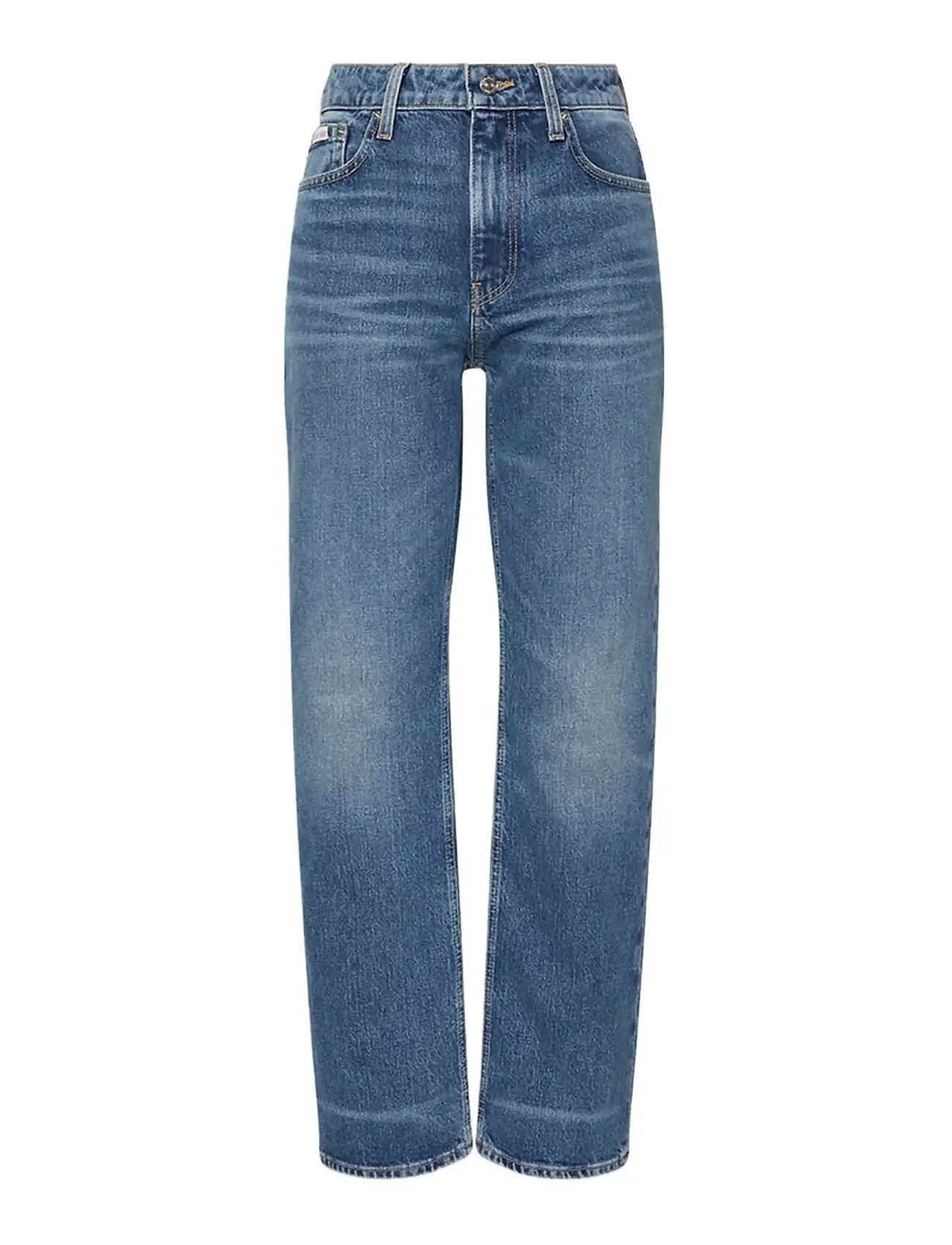 CALVIN KLEIN JEANS High Rise Straight Stanton Blau - RG/24 - Damen