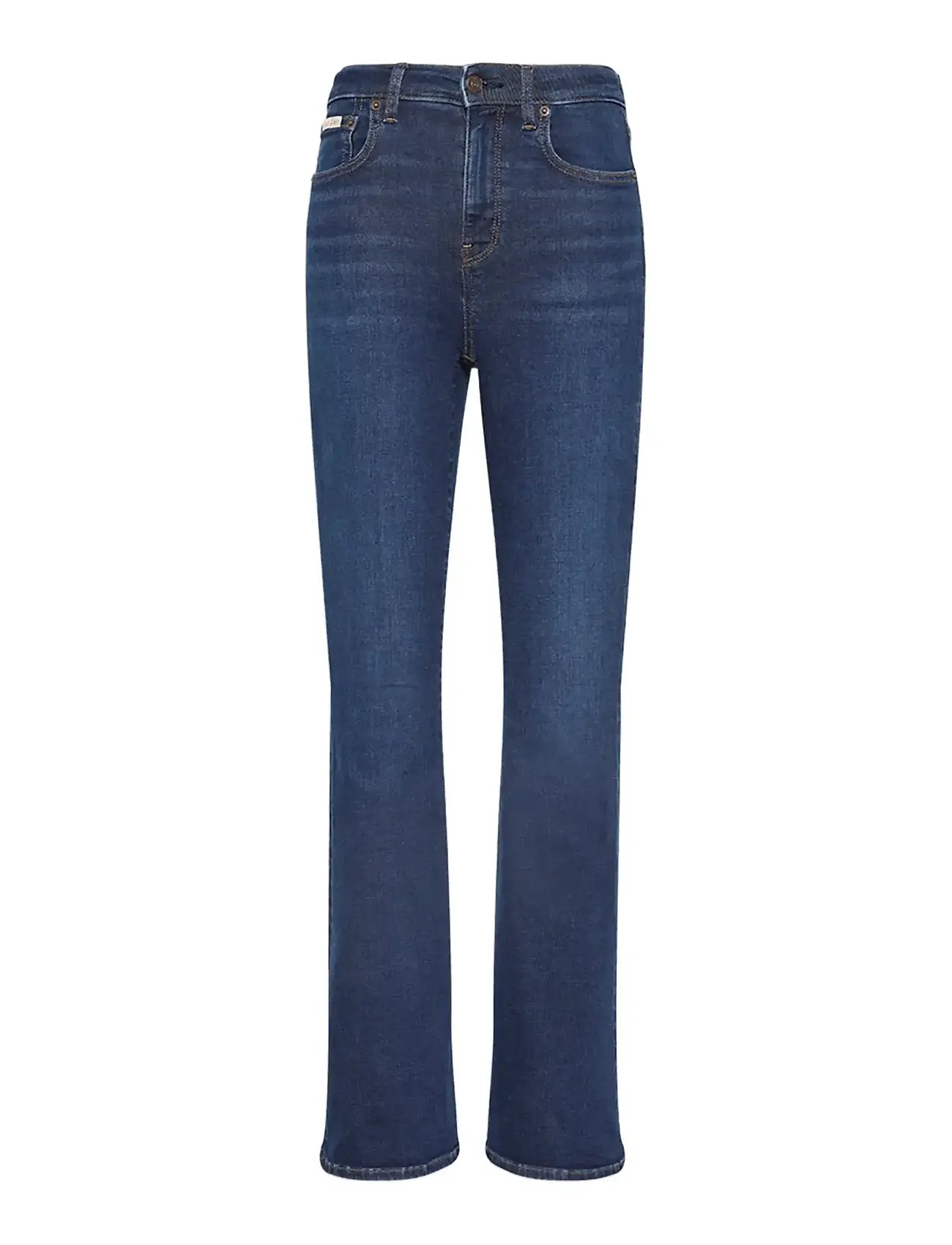 CALVIN KLEIN JEANS High Rise Flare Blau Orbit Blau - LG/30 - Damen
