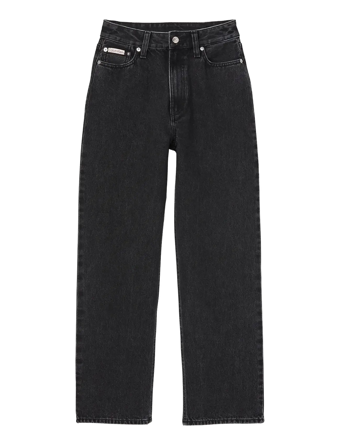 CALVIN KLEIN JEANS Eu Barrel Jean Ck Essential Blac Schwarz - RG/28 - Damen