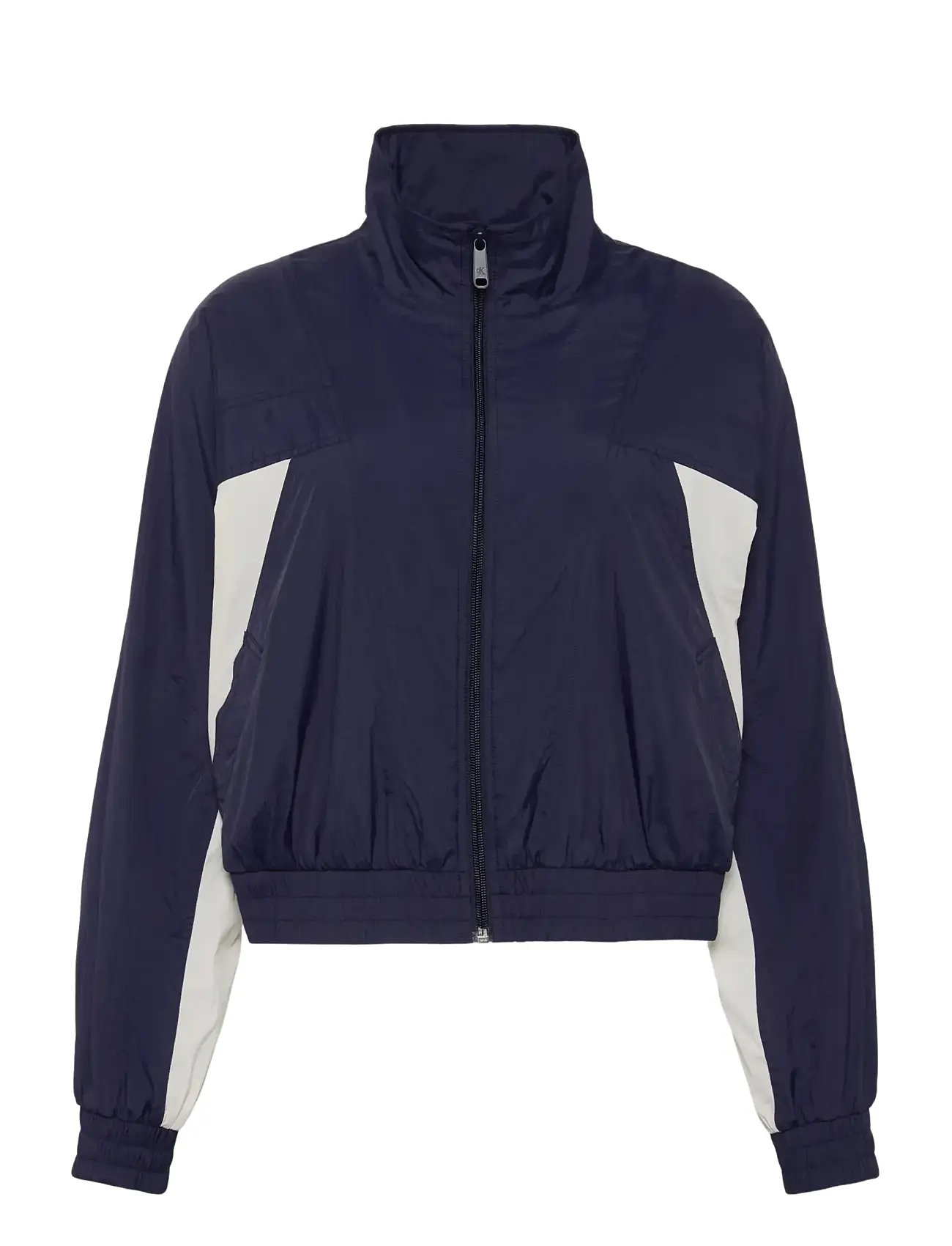 CALVIN KLEIN JEANS Crop Dolman Colorblock Jacke Navy - M - Damen