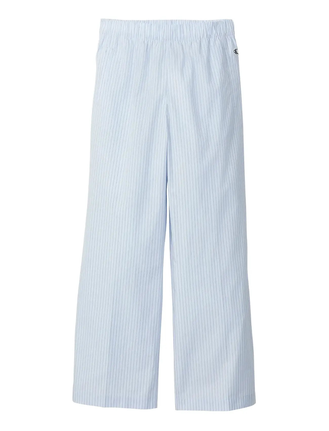 CALVIN KLEIN JEANS Poplin Ewaist Pull On Hose - Yd Blau - S - Damen